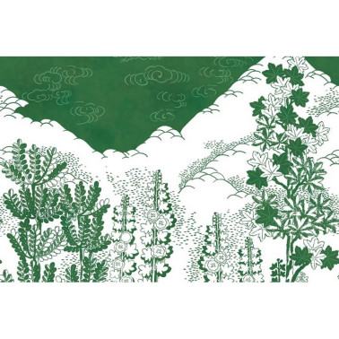 Papier peint R15721 EDEN, GREEN - REBEL WALLS