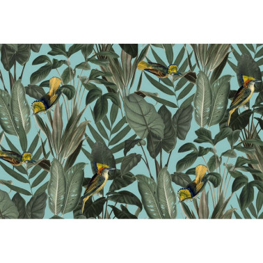 Tapete R15731 YELLOW BIRD - REBEL WALLS