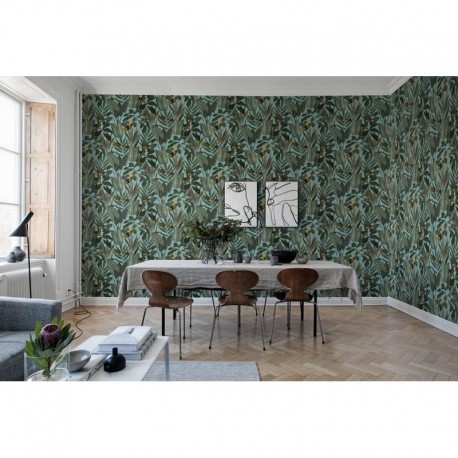 Carta da Parati R15731 YELLOW BIRD - REBEL WALLS