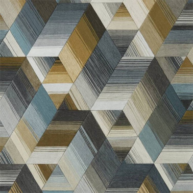 Wallpaper Arccos Ochre-Steel 111971 - Harlequin