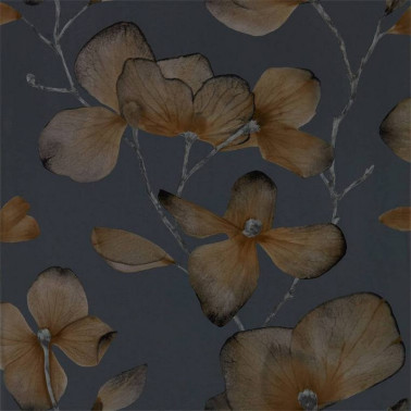 Wallpaper Kienze Graphite-Gilver 111959 - Harlequin