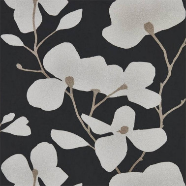 Wallpaper Kienze Shimmer Steel-Graphite 111973 - Harlequin