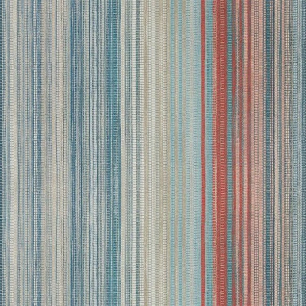 Papel de parede Spectro Stripe Teal-Sedona-Rust 111961 - Harlequin Papel de parede Spectro Stripe Teal-Sedona-Rust 111961 - Harlequin