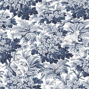 Papel de parede LCW-1033-001 VEGACERVERA AZUL - LORENZO CASTILLO
