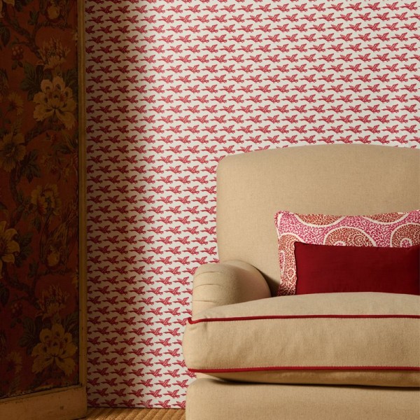 Papel de parede LCW-1021-004 LUANCO OCRE - LORENZO CASTILLO