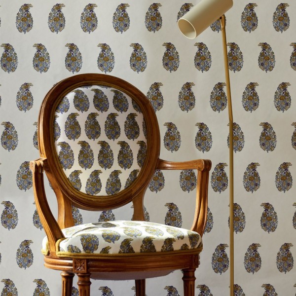 Papel de parede LCW-1022-002 TARSILA AZUL - LORENZO CASTILLO