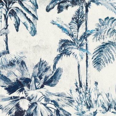Papel Pintado W415-06 Japura Cobalt - ROMO
