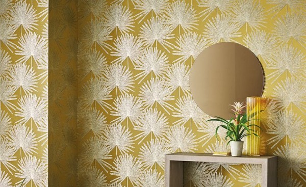 Papel de parede W416-08 Pacaya Gunmetal - ROMO