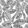 Papier peint H0462 SERENGETI LEAVES - LILIPINSO