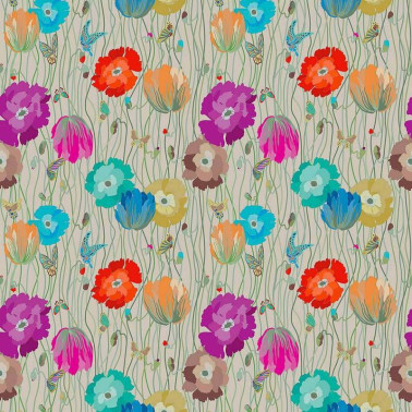 Papel Pintado Poppies - 10194 - MISSONI HOME