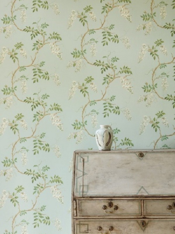 Tapete  CFW7963-04 ALDERNEY Aqua - COLEFAX AND FOWLER