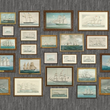 Papel Pintado Captains Cabin 8887 - BORAS TAPETER