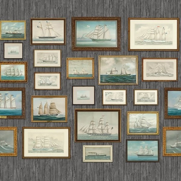Papel de parede Captains Cabin 8887 - BORAS TAPETER Papel de parede Captains Cabin 8887 - BORAS TAPETER