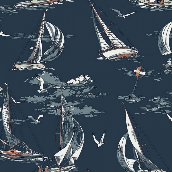 Papier peint Sailboats 8853 - BORAS TAPETER Papier peint Sailboats 8853 - BORAS TAPETER