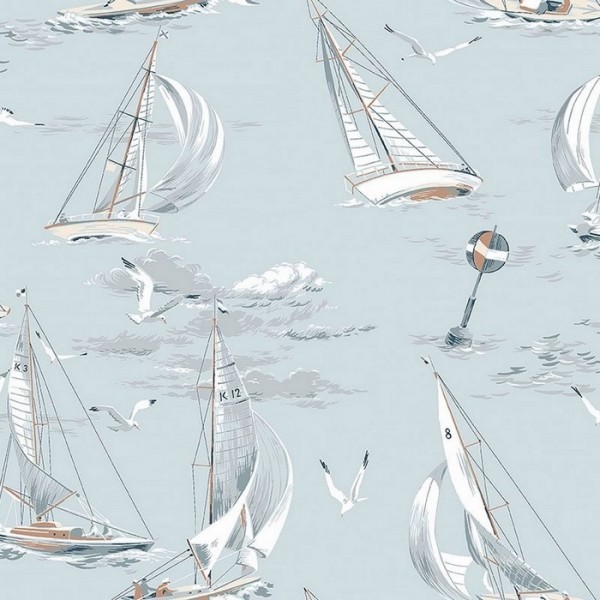Papel de parede Sailboats 8854 - BORAS TAPETER Papel de parede Sailboats 8854 - BORAS TAPETER