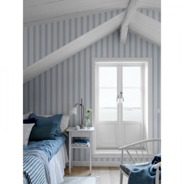 Wallpaper Hamnskär Stripe 8875 - BORAS TAPETER