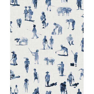 Tapete Sieu indigo 8400070 - COORDONNE
