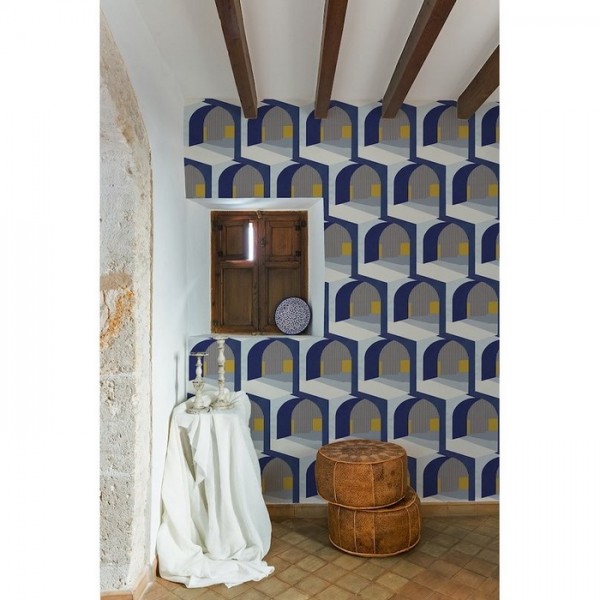 Tapete Soller indigo 8400041 - COORDONNE