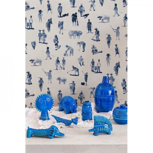 Carta da Parati Sieu indigo 8400070 - COORDONNE