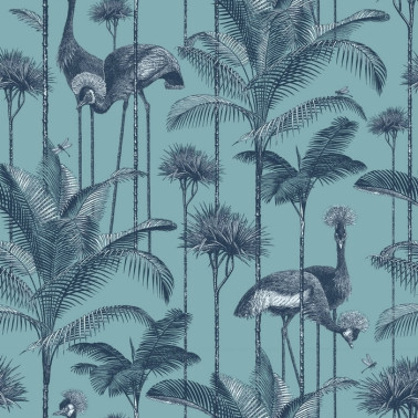 Crane Fonda Palm Blue DVS013