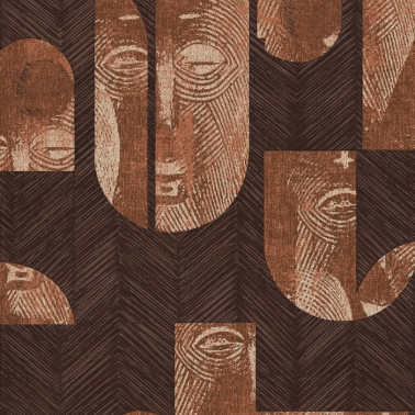 Papier peint Mask Coconut TRI302 - KHROMA