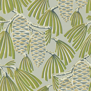 Papel Pintado Foxley 112126 Fern Stone - Harlequin