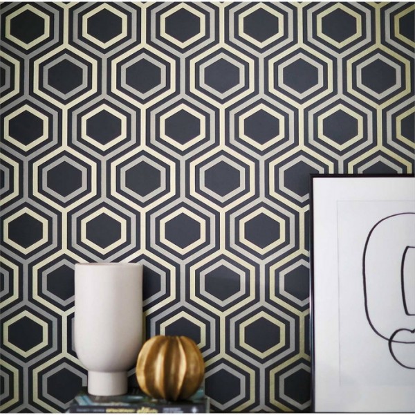 Papier peint Selo 112147 Gold Platinum - Harlequin