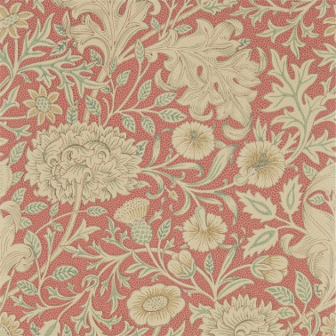 Papier peint Double Bough 216683 Carmine Red - MORRIS CO