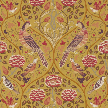 Papel de parede Seasons By May 216685 Saffron - MORRIS CO
