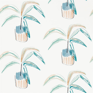 Carta da Parati Crassula 111990 Tangerine Mint - SCION