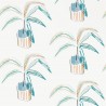 Papel de parede Crassula 111990 Tangerine Mint - SCION