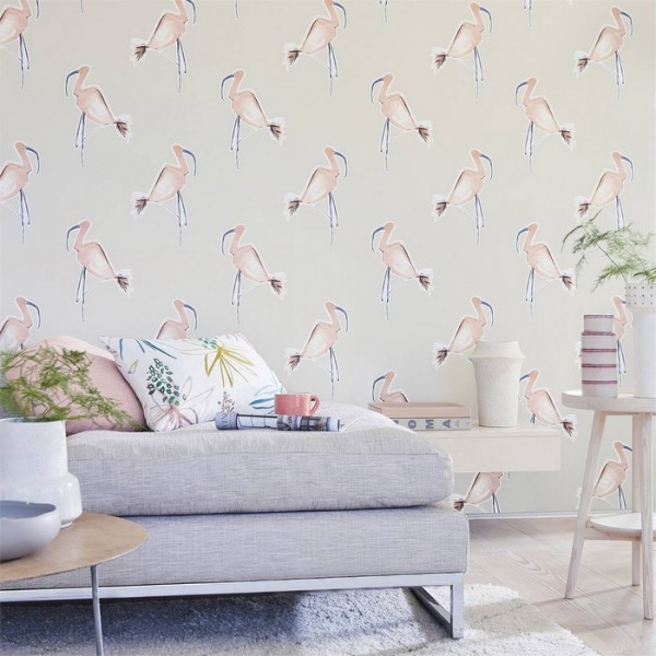 Papel de parede Zanzibar 112000 Bubblegum - SCION