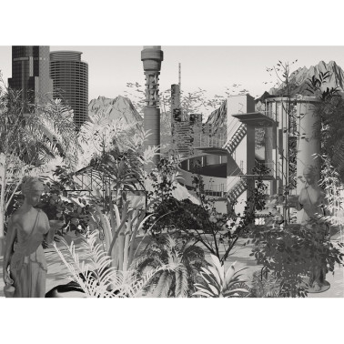 Papier peint Futuropolis 19043-03 - LONDON ART