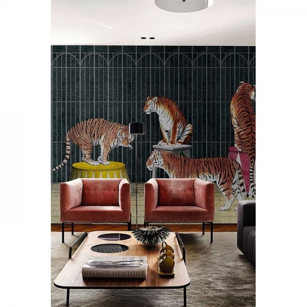 Papel de parede Tigers 19004-02 - LONDON ART