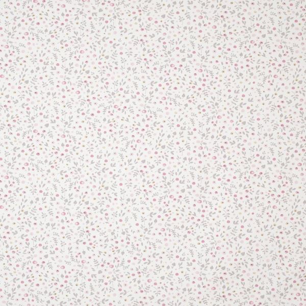 Fabric MWS80034125 LIBERTY FLEURS ROSE Casadeco Fabric MWS80034125 LIBERTY FLEURS ROSE Casadeco