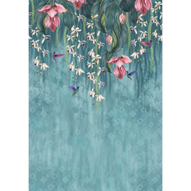 Papier peint Trailing Orchid w7334-01 - OSBORNE and LITTLE