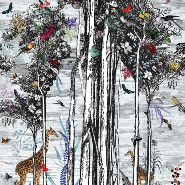 Papel de parede Animal Glade w7340-01 - OSBORNE and LITTLE Papel de parede Animal Glade w7340-01 - OSBORNE and LITTLE