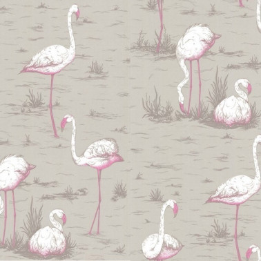 Tapete Flamingos 66-6042 - COLE and SON
