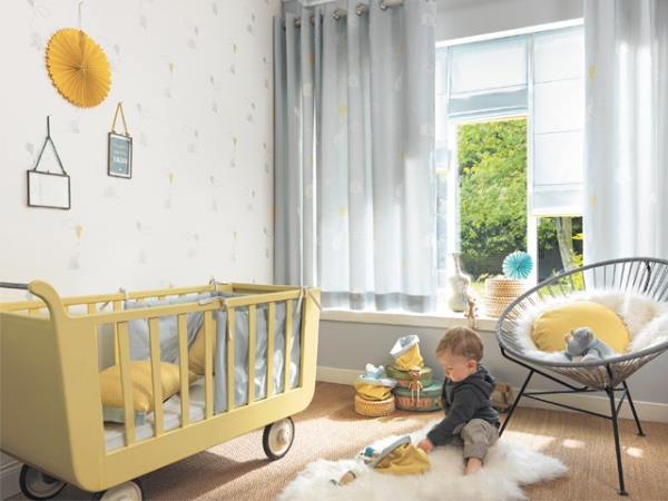 Papel de parede MLW29736317 ELEPHANTS BLEU - Casadeco