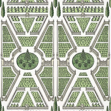 Papel de parede AT9599 Aerial Garden - ANNA FRENCH