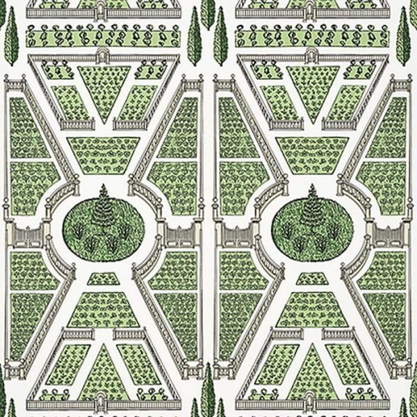 Papier peint AT9599 Aerial Garden - ANNA FRENCH Papier peint AT9599 Aerial Garden - ANNA FRENCH