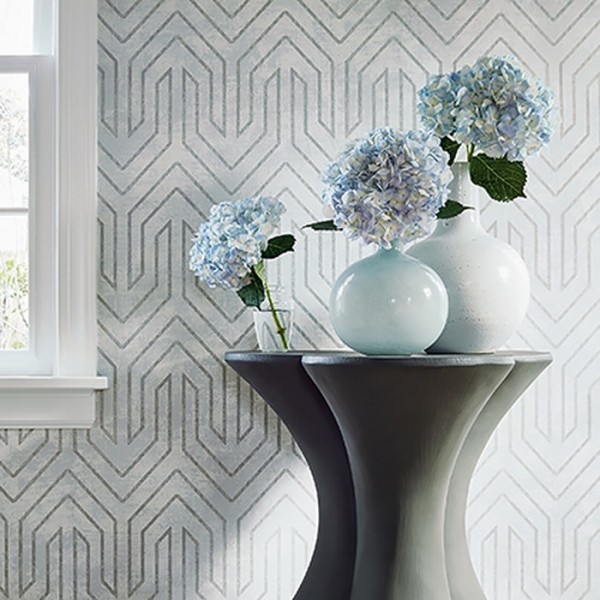 Papier peint AT9615 Colburn Chevron - ANNA FRENCH