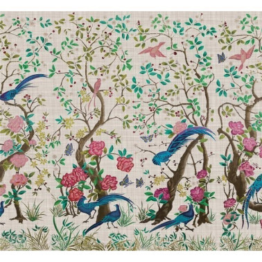 Wallpaper Chinoiserie M 3303-2 - Tres Tintas