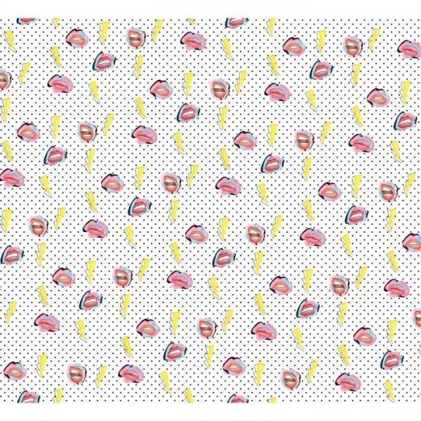 Papier peint Lips DI 3309-1 - Tres Tintas Papier peint Lips DI 3309-1 - Tres Tintas
