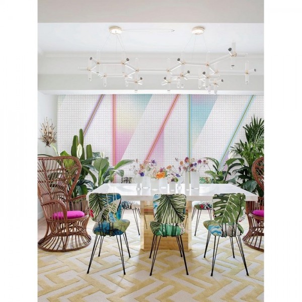 Papier peint Neon Mural M 3307-1 - Tres Tintas