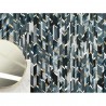 Papier peint Marqueterie Ardoise 6445-03 - LELIEVRE PARIS