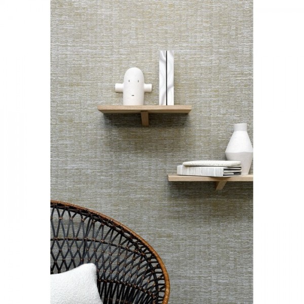 Wallpaper Vibration Dore 6449-02 - LELIEVRE PARIS