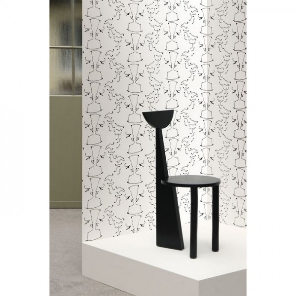 Wallpaper Tete a Tete 6464-01 - LELIEVRE PARIS