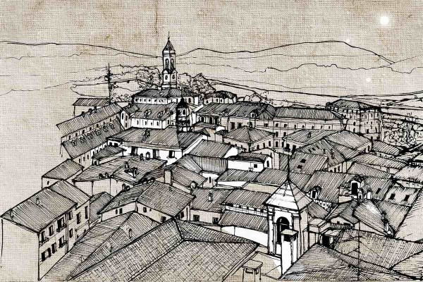 Carta da Parati PG21A-ROOFS - GLAMORA