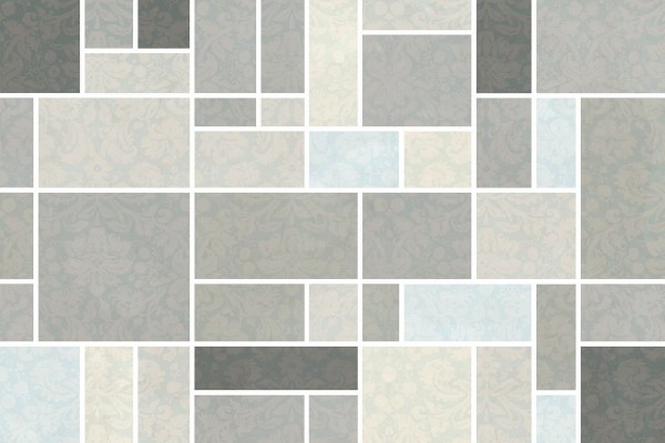 Papier peint PG101A-SQUARE-GRAY - GLAMORA